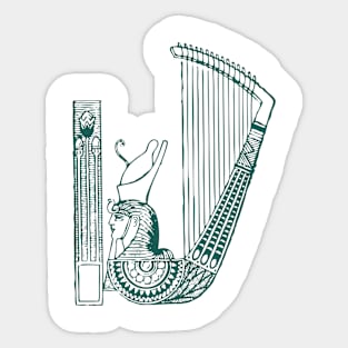 Egyptian pharaohs Sticker